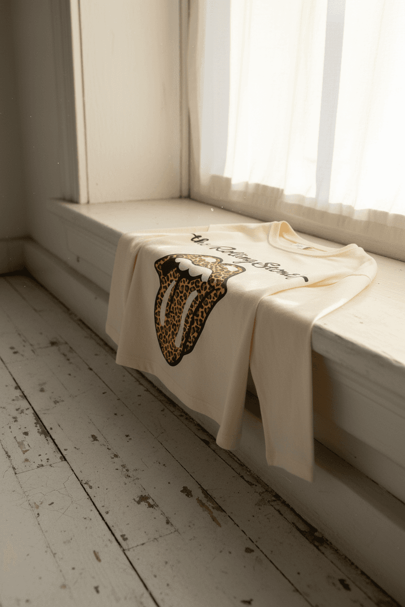 Product detail on bed